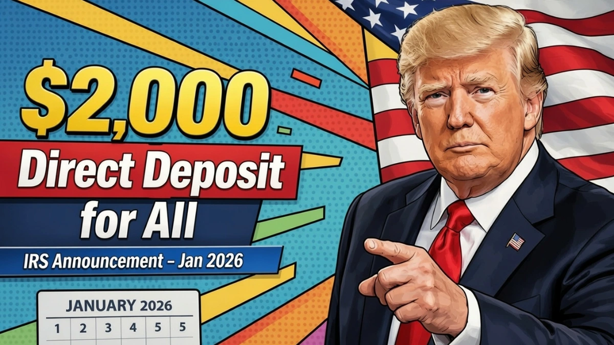 Direct Deposit for January 2026